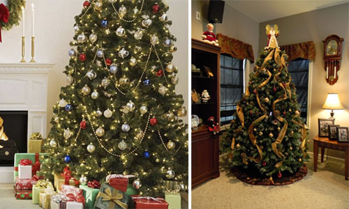 елка - новогоднее украшение дома
