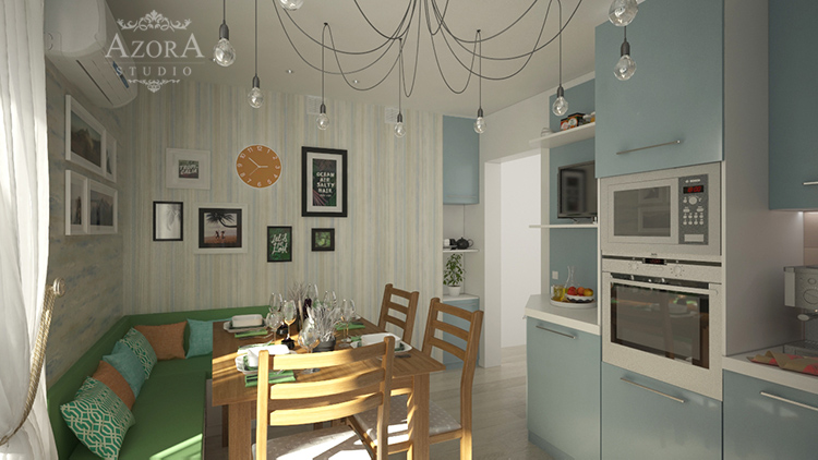 Дизайн интерьера кухни в Волгограде
