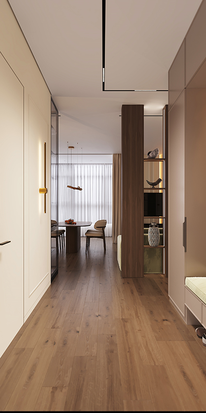 Виноград_дизайн_прихожей_вид_2